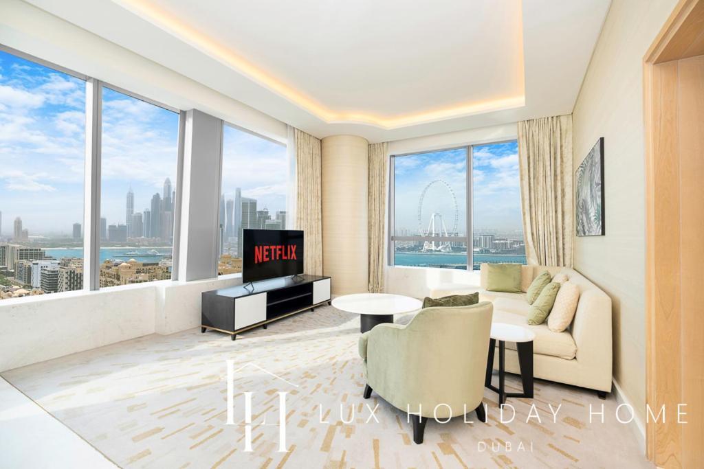 Lux Iconic Views At The Palm Tower Suite 2 Dubaj Zewnętrze zdjęcie