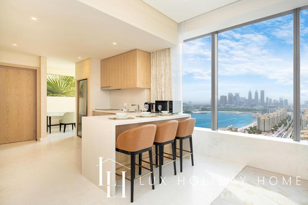 Lux Iconic Views At The Palm Tower Suite 2 Dubaj Zewnętrze zdjęcie