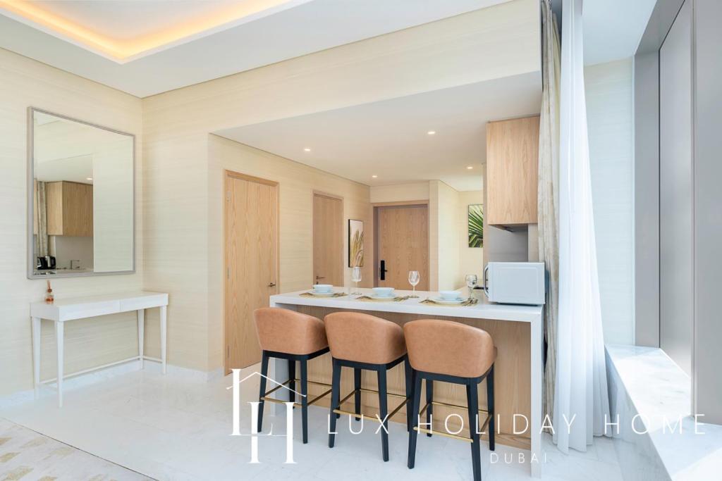 Lux Iconic Views At The Palm Tower Suite 2 Dubaj Zewnętrze zdjęcie